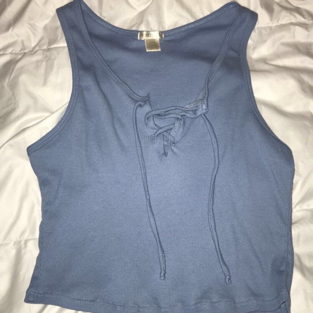 Blue tank